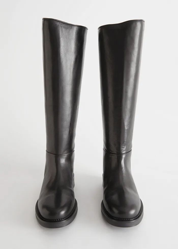 Leather Riding Boots | & Other Stories US