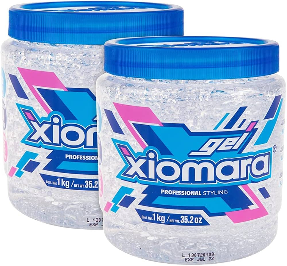 Xiomara Professional Hair Styling Gel with Aloe Vera Suitable for the Whole Family, 2 - Pack of 3... | Amazon (US)