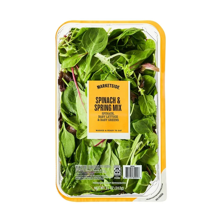 Marketside Fresh Spinach and Spring Mix, 11 oz | Walmart (US)