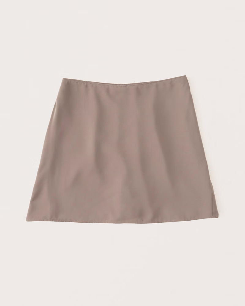 Slinky Mini Skort | Abercrombie & Fitch (US)