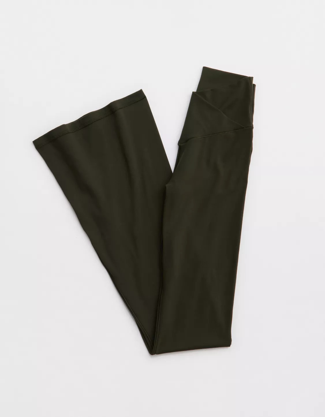 OFFLINE By Aerie Real Me High Waisted Crossover Flare Legging | Aerie