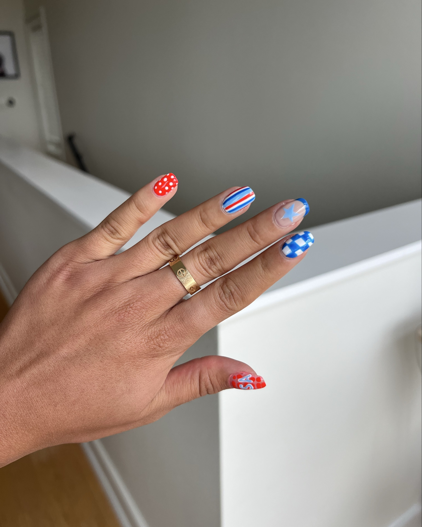 4th of july nails 

#LTKFindsUnder50 #LTKSeasonal #LTKBeauty