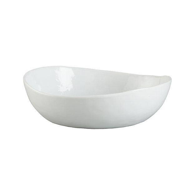 Mercer 8" Low Bowl + Reviews | Crate and Barrel | Crate & Barrel