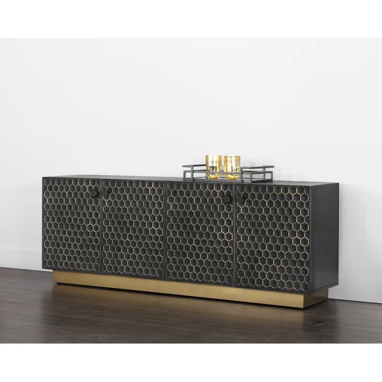 Hive 82'' Wide Iron Sideboard | Wayfair North America