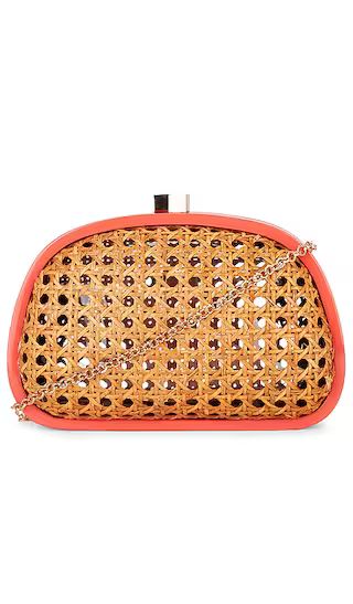 Mia Clutch in Coral | Revolve Clothing (Global)