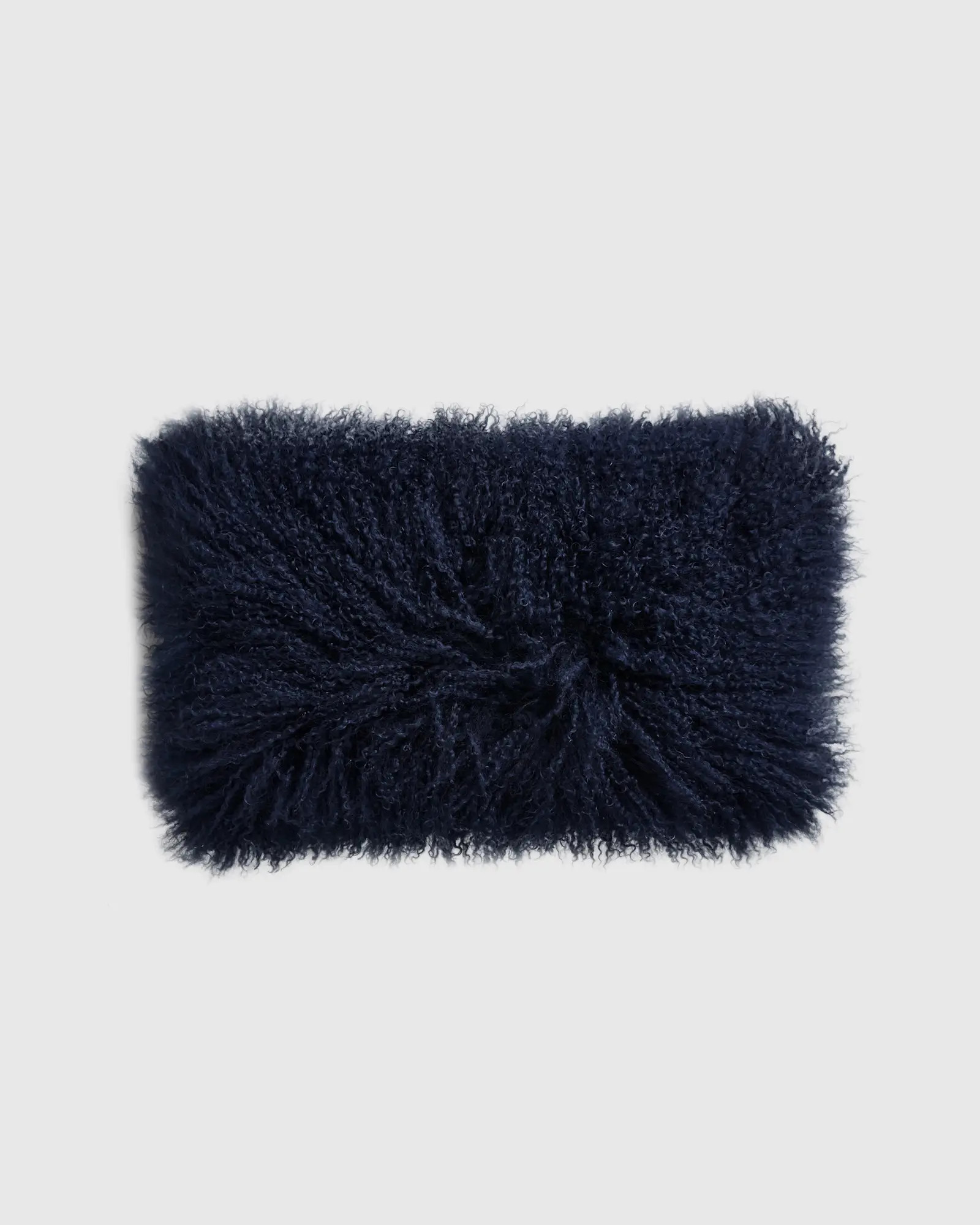 Luxe Mongolian Lamb Lumbar Pillow Cover | Quince