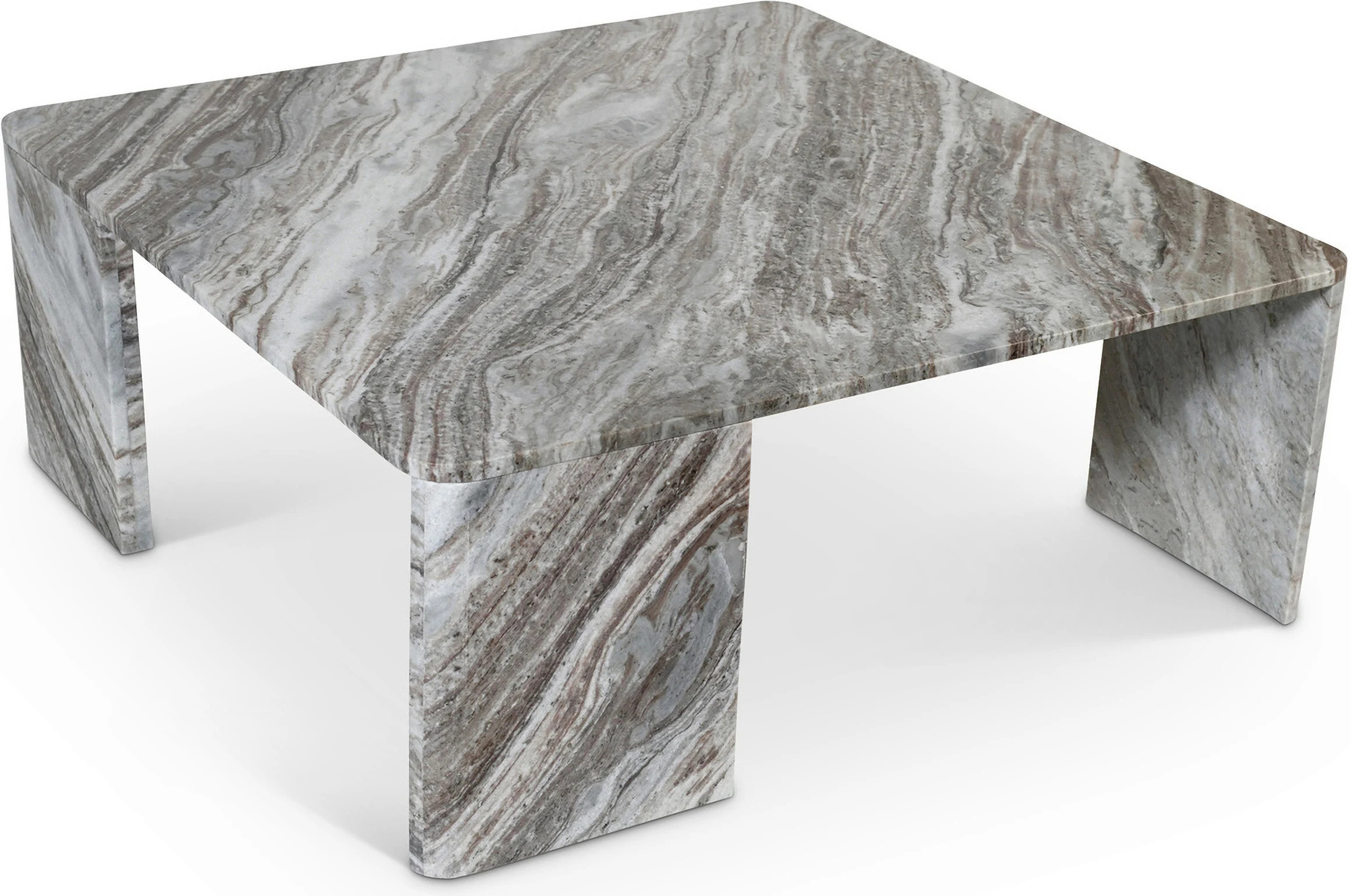 Livorno Coffee Table In Light Grey and Brown | 1stopbedrooms