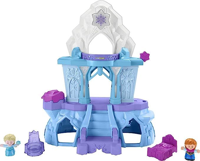 Fisher-Price Little People – Disney Frozen Elsa’s Enchanted Lights Palace musical playset wit... | Amazon (US)