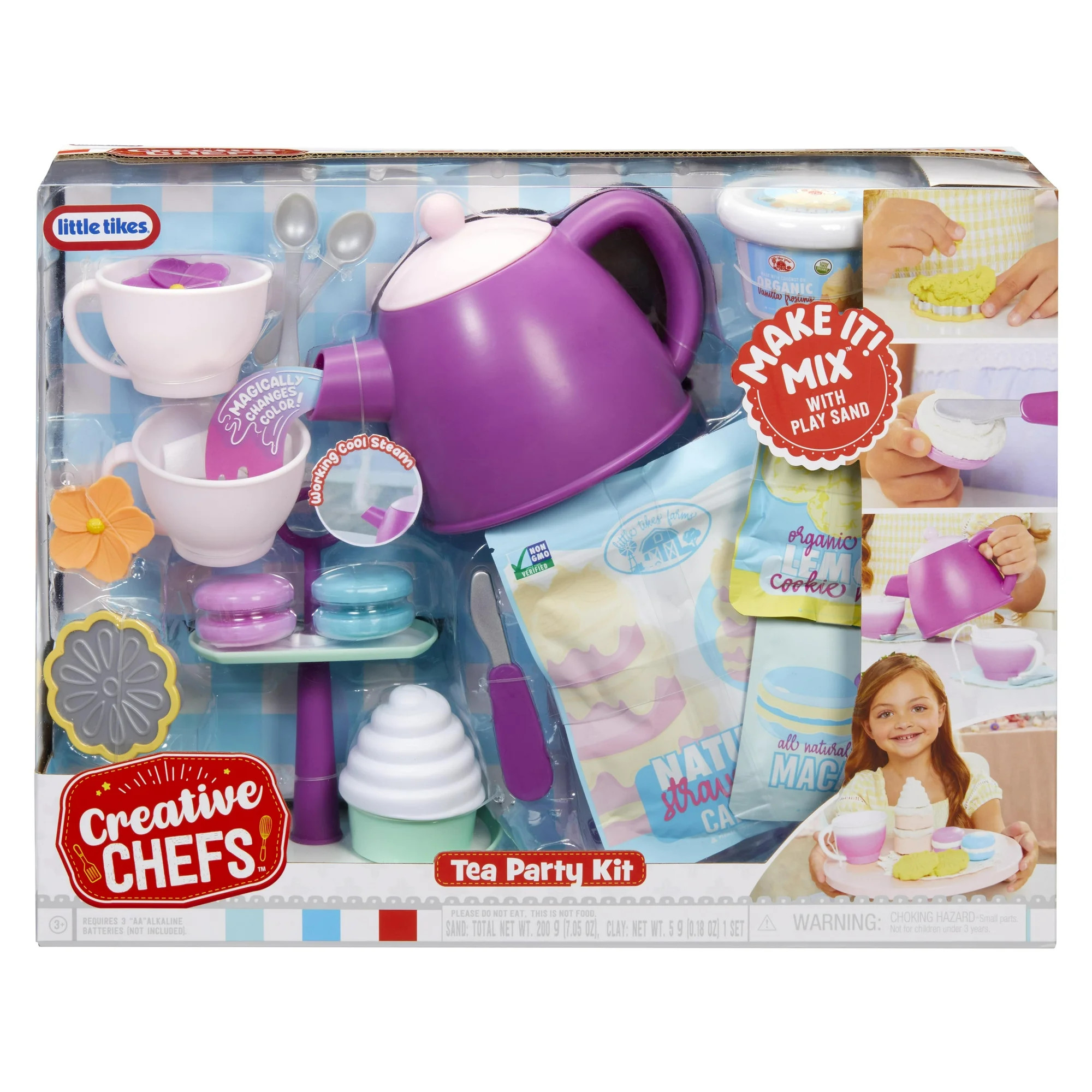 Little Tikes Creative Chefs Tea Party Kit | Walmart (US)