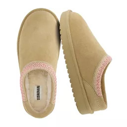 CUSHIONAIRE Keto Kids Slippers - Cozy Slip On Mule House Shoes with Faux Fur Lining and Cushioned... | Target