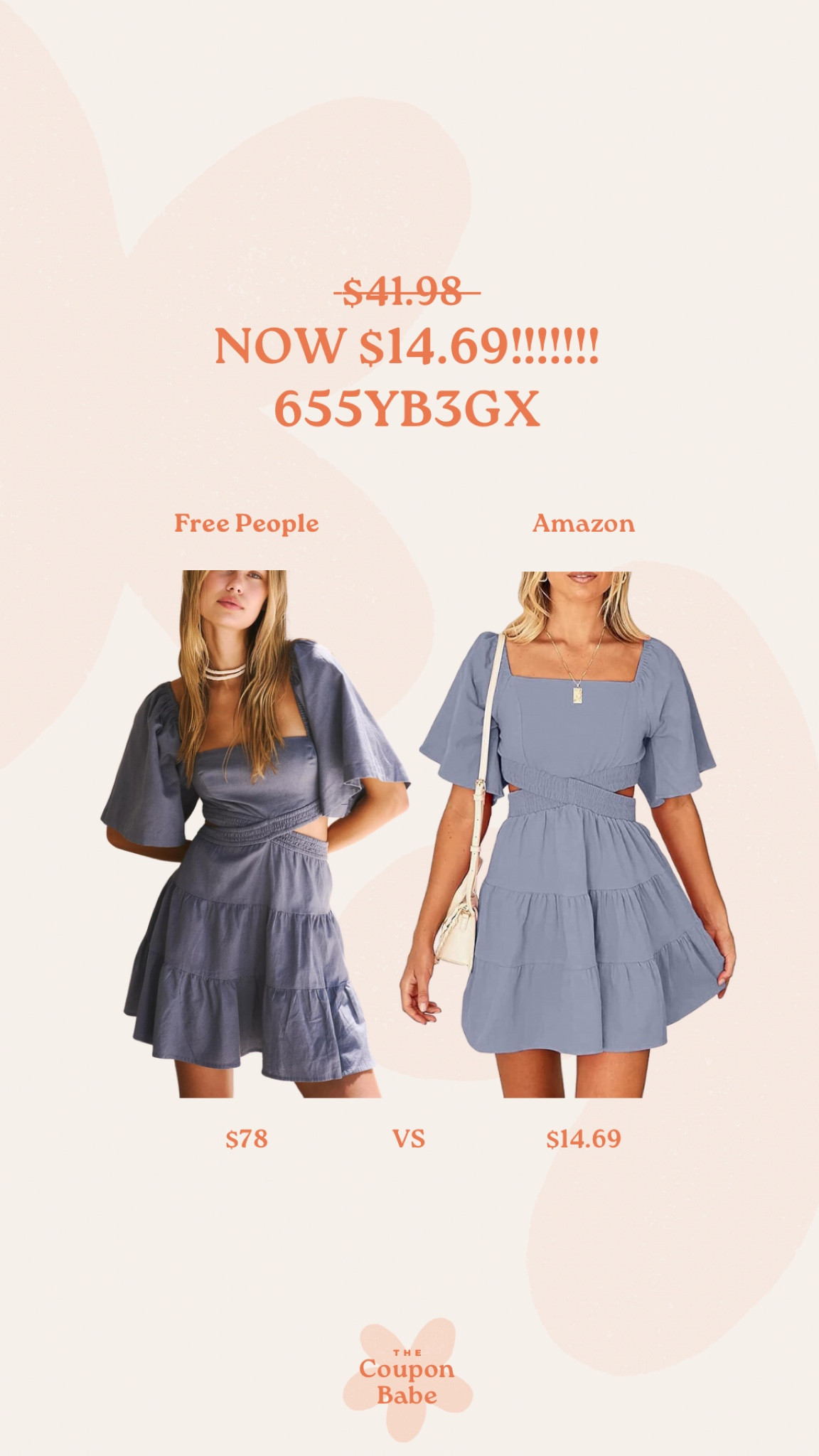 655YB3GX

Cross of Sunlight mini dress lookalike, Amazon dress, Amazon codes 

#LTKstyletip