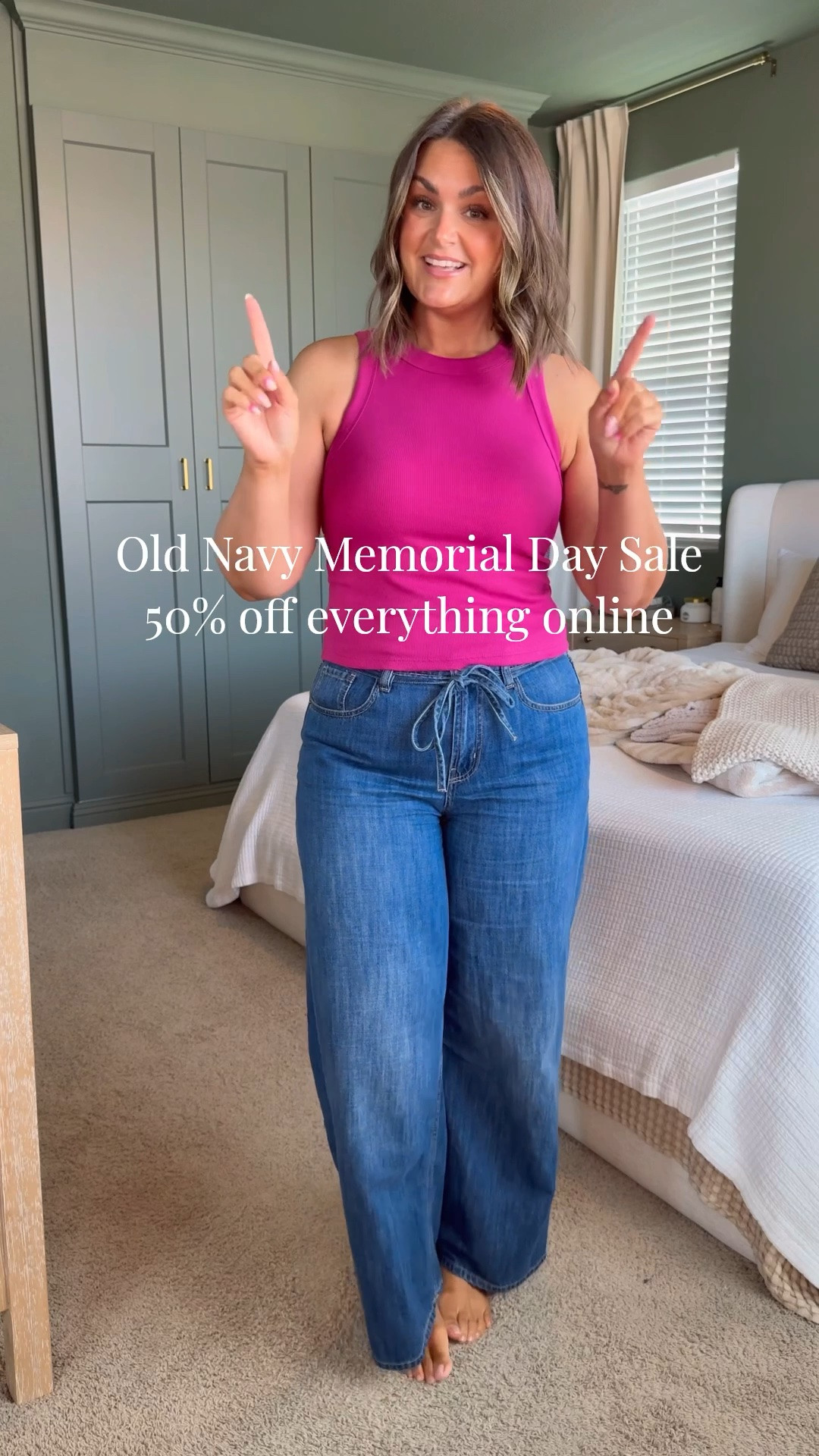 Old Navy Memorial Sale is a must! Up to 50% off online for closet staples you’ll wear all summer 👏🏻👏🏻

#oldnavypartner @oldnavy

#LTKootd #LTKSaleAlert #LTKMidsize