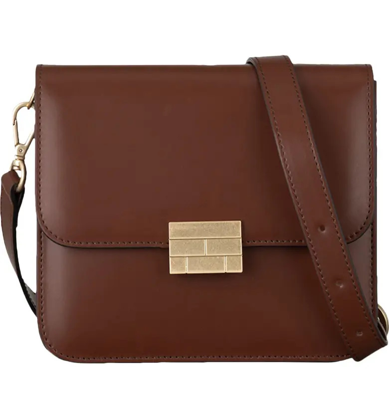 FRAME Le Signature Mini Leather Crossbody Bag | Nordstrom | Nordstrom