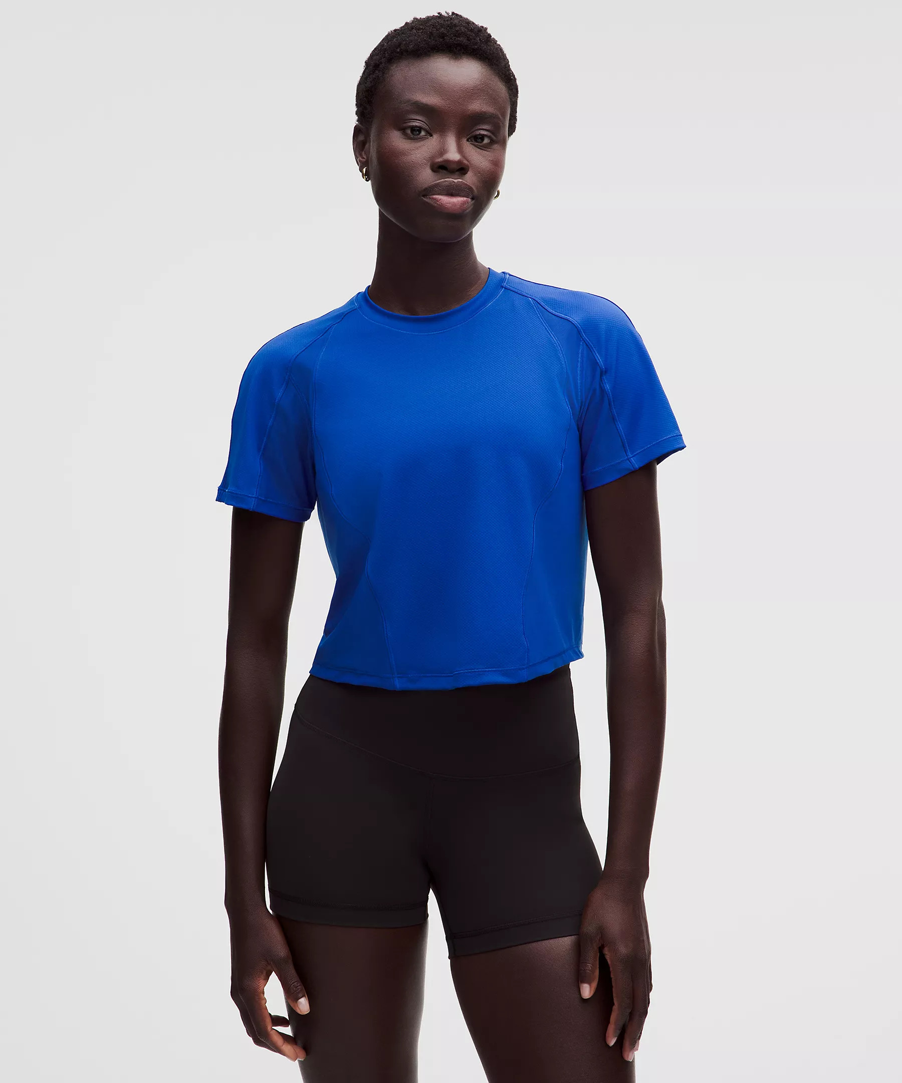 Mesh Panel Training Short-Sleeve Shirt | lululemon (CA)