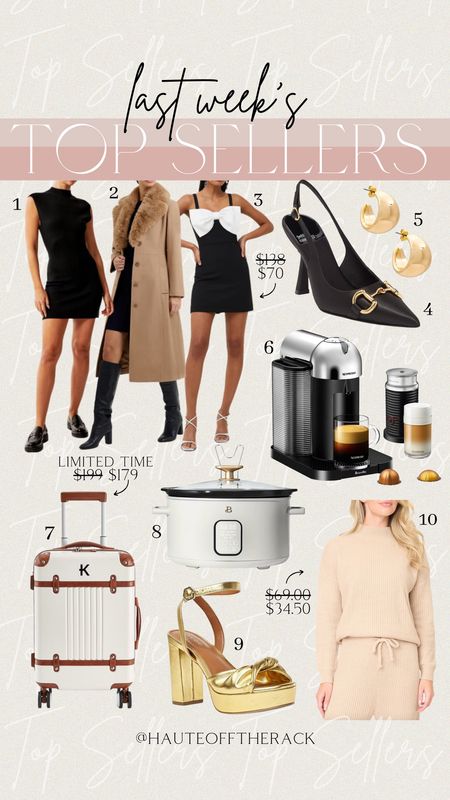 Best sellers from last week! Lots of great gift ideas & holiday outfit ideas!

#bestsellers #abercrombie #walmartfinds #crockpot #Nespresso #loungewear #bowdress #holidaydress #holidayoutfit #giftguide #goldheels #travel #carryonspinner #coat #longcoat 

#LTKhome #LTKHoliday #LTKGiftGuide