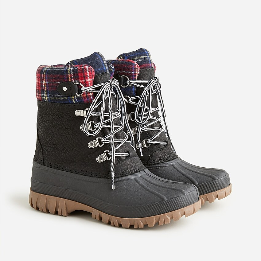 Perfect Winter boots with plaid | J. Crew US