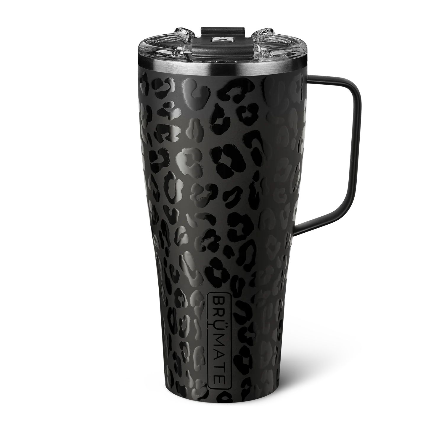 TODDY XL 32oz Insulated Coffee Mug | Onyx Leopard | BruMate