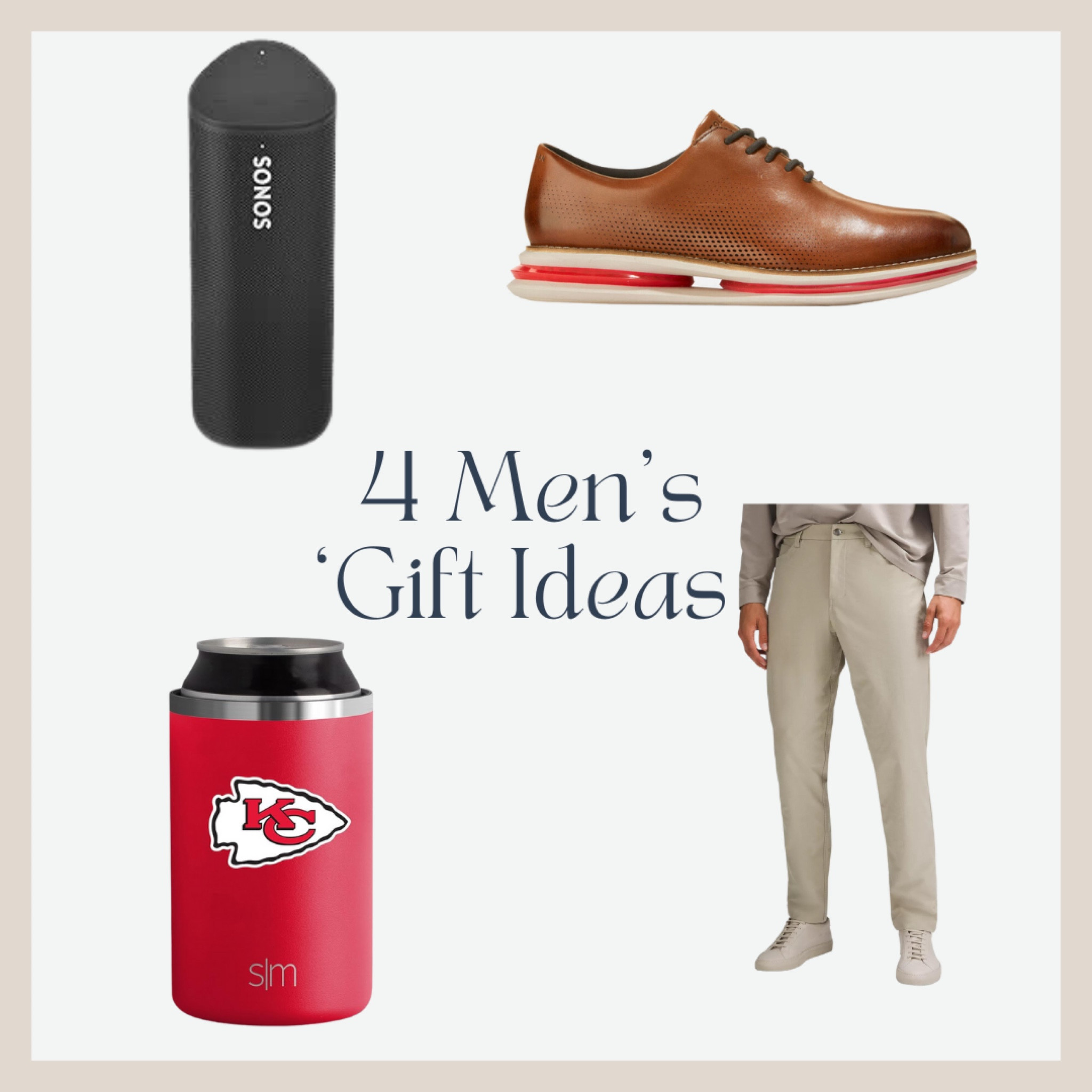 4 gift ideas for men! 
Mens gift ideas 
Gift for dad 
Gift for him 
Chiefs fan 


#LTKstyletip #LTKfindsunder100 #LTKmens