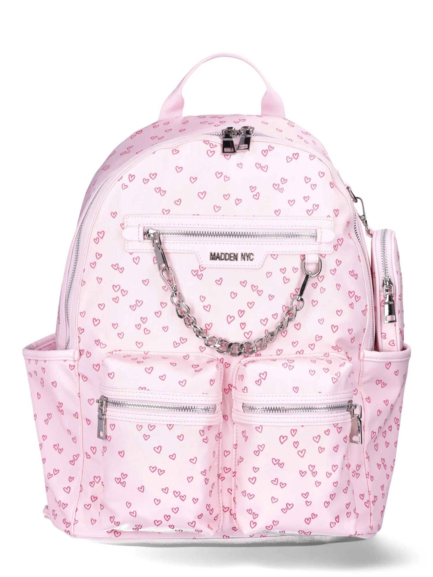 Madden NYC Women's Backpack, Pink Heart - Walmart.com | Walmart (US)