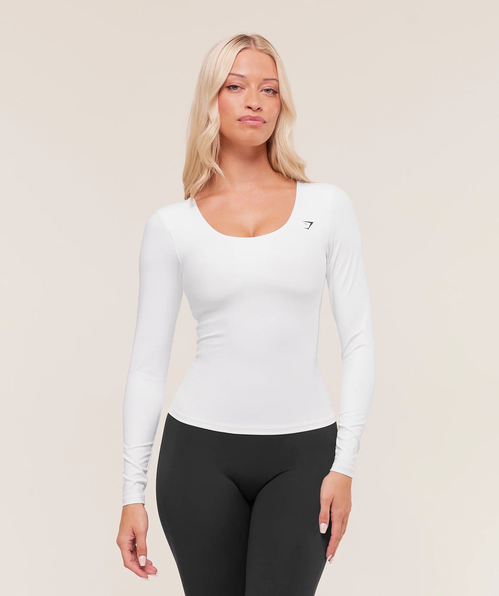 Twist Back Long Sleeve Top | Gymshark US
