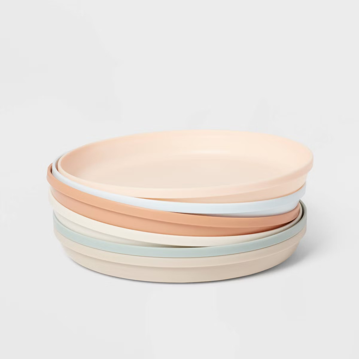 Kids' 6pc 7.4" Plastic Dinner Plate - Pillowfort™ | Target