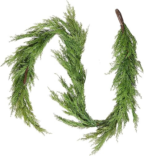 Worth Imports 6' Cedar Garland, GreenBrown | Amazon (US)