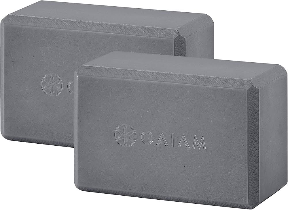 Gaiam Essentials Yoga Block (Set Of 2) – Supportive, Soft Non-Slip Foam Surface For Yoga, Pilat... | Amazon (US)