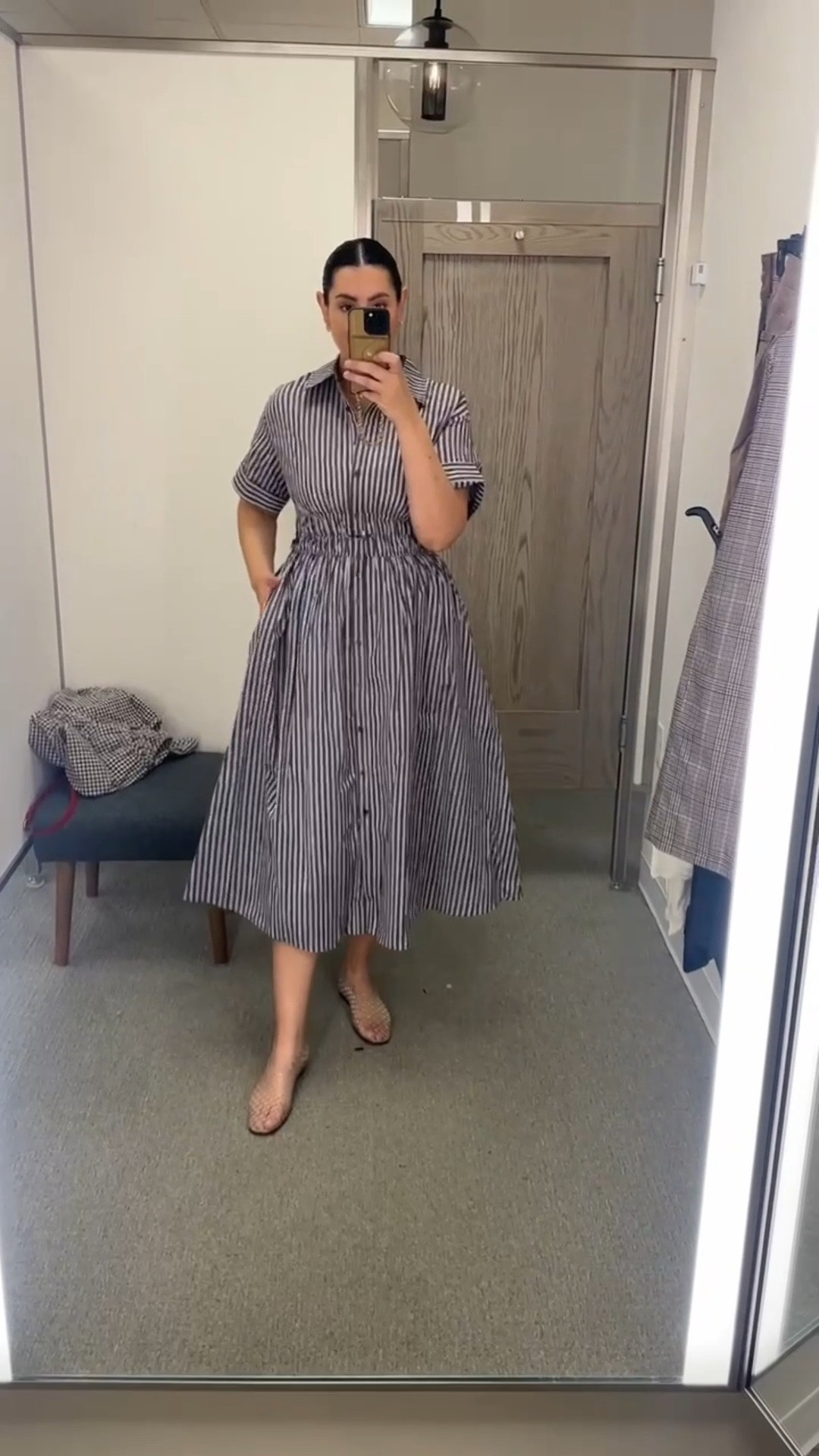 Love this dress but going fast! I’m in the large. Runs tts