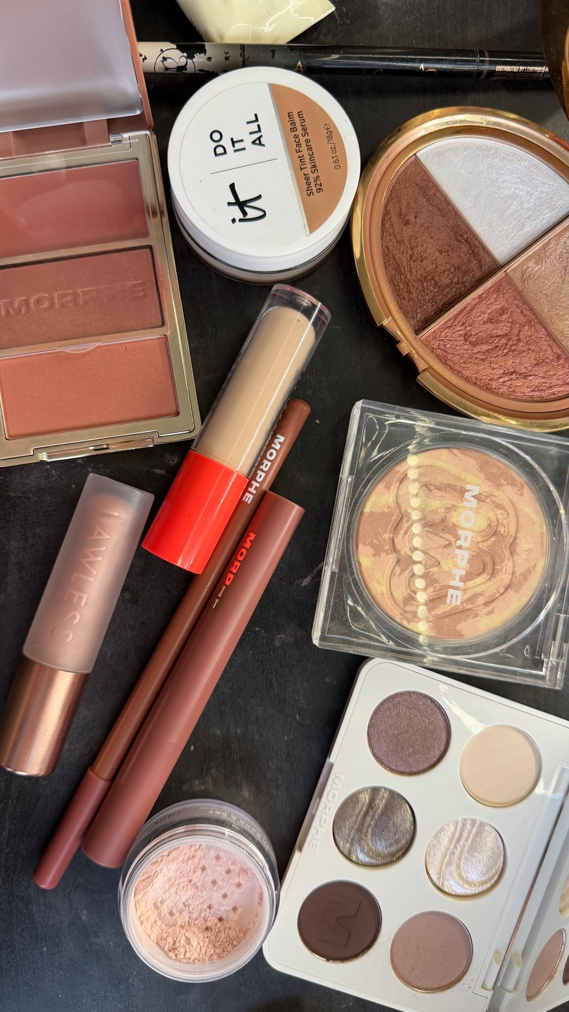 Makeup of the day with new morphe at Target 
Liner - makeup talk 
Lip -  petal 
Gloss - glazed 

#LTKBeauty #LTKgrwm #LTKOver40