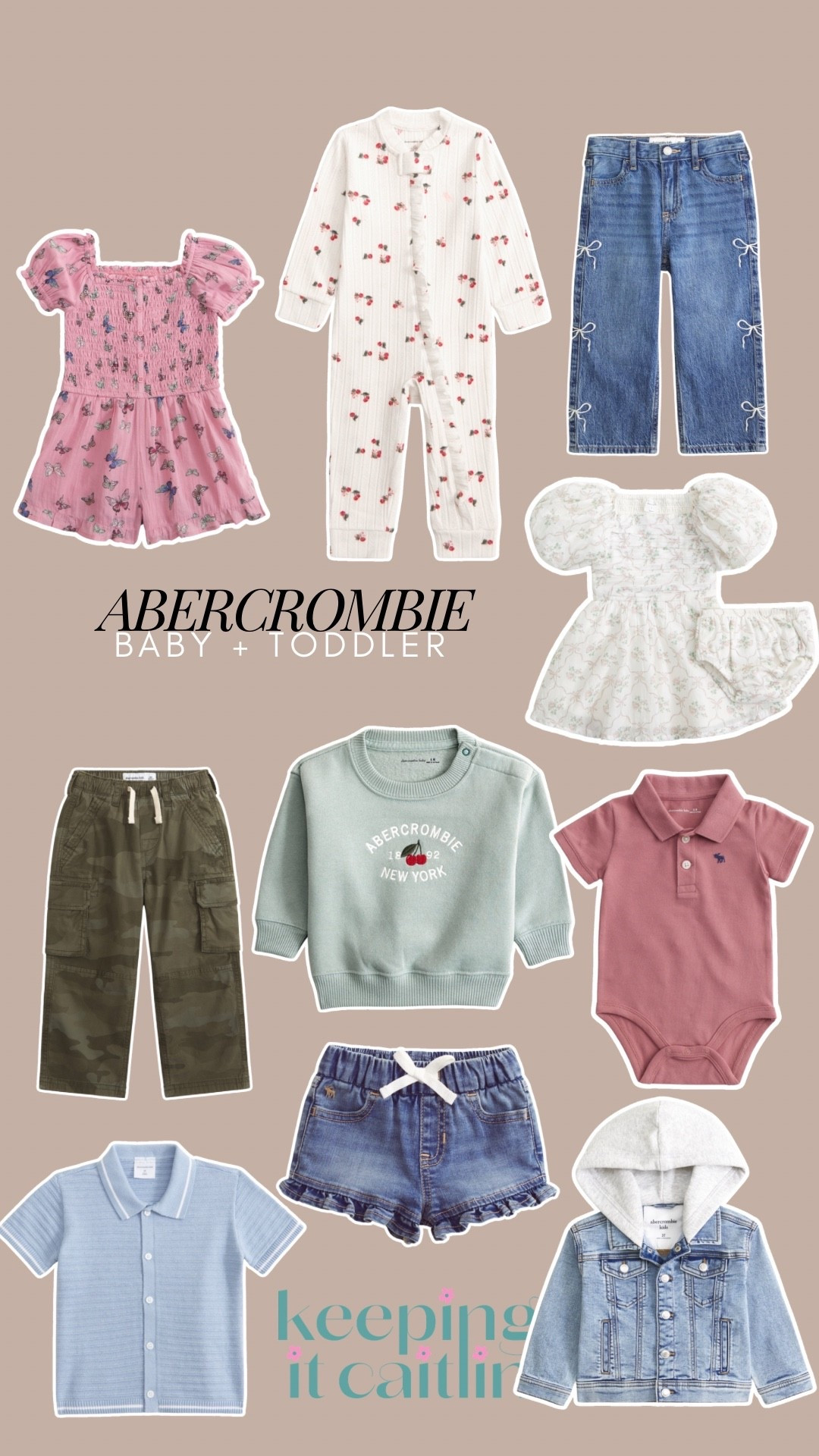 Abercrombie launched baby and toddlers! 

#LTKBaby #LTKKids