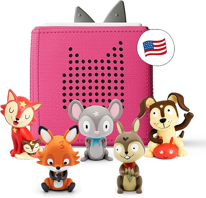 Toniebox Audio Player Starter Set with Counting Songs, Bedtime Songs, Sing-Along Songs, Travel So... | Amazon (US)