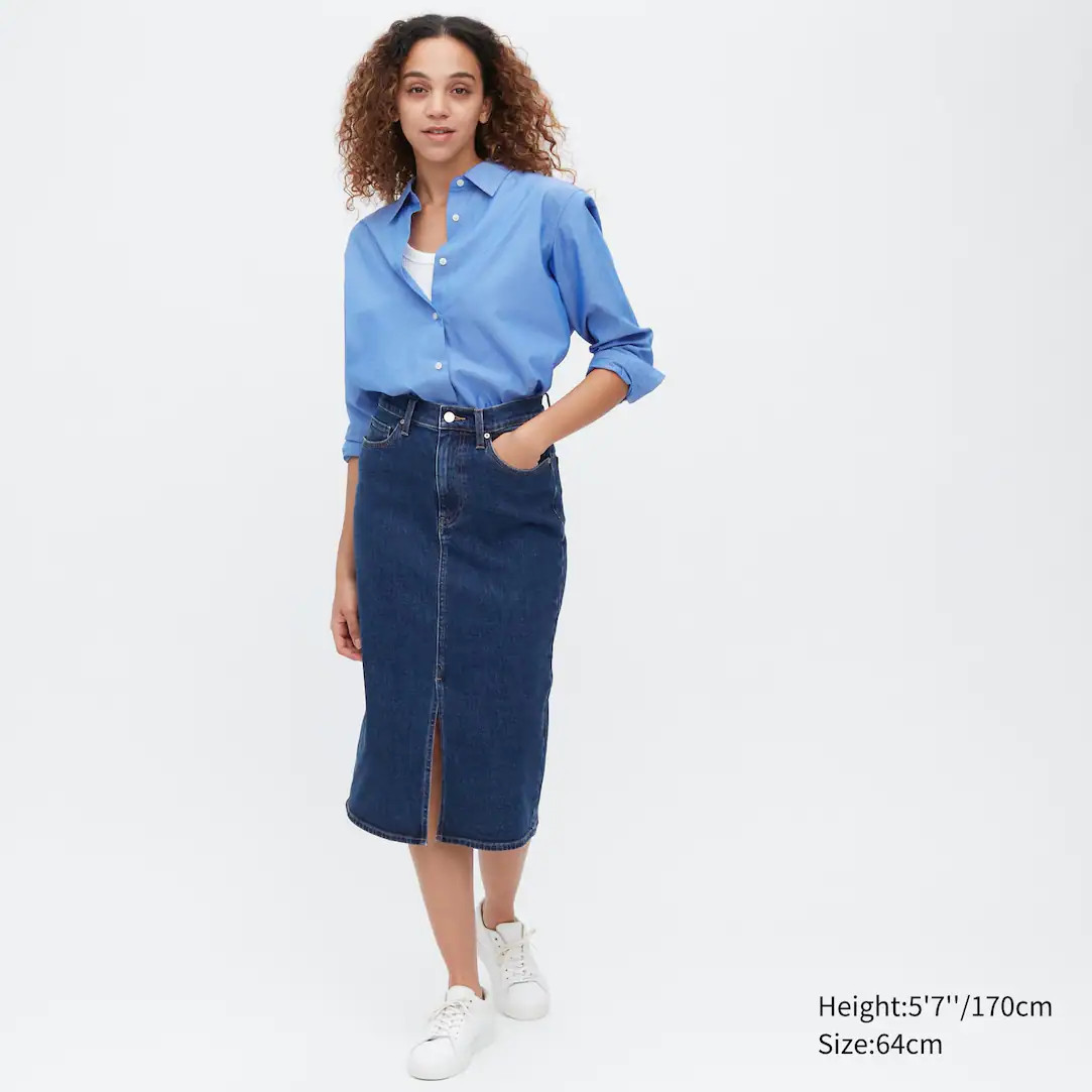 SCHMALER JEANSROCK | UNIQLO (DE)