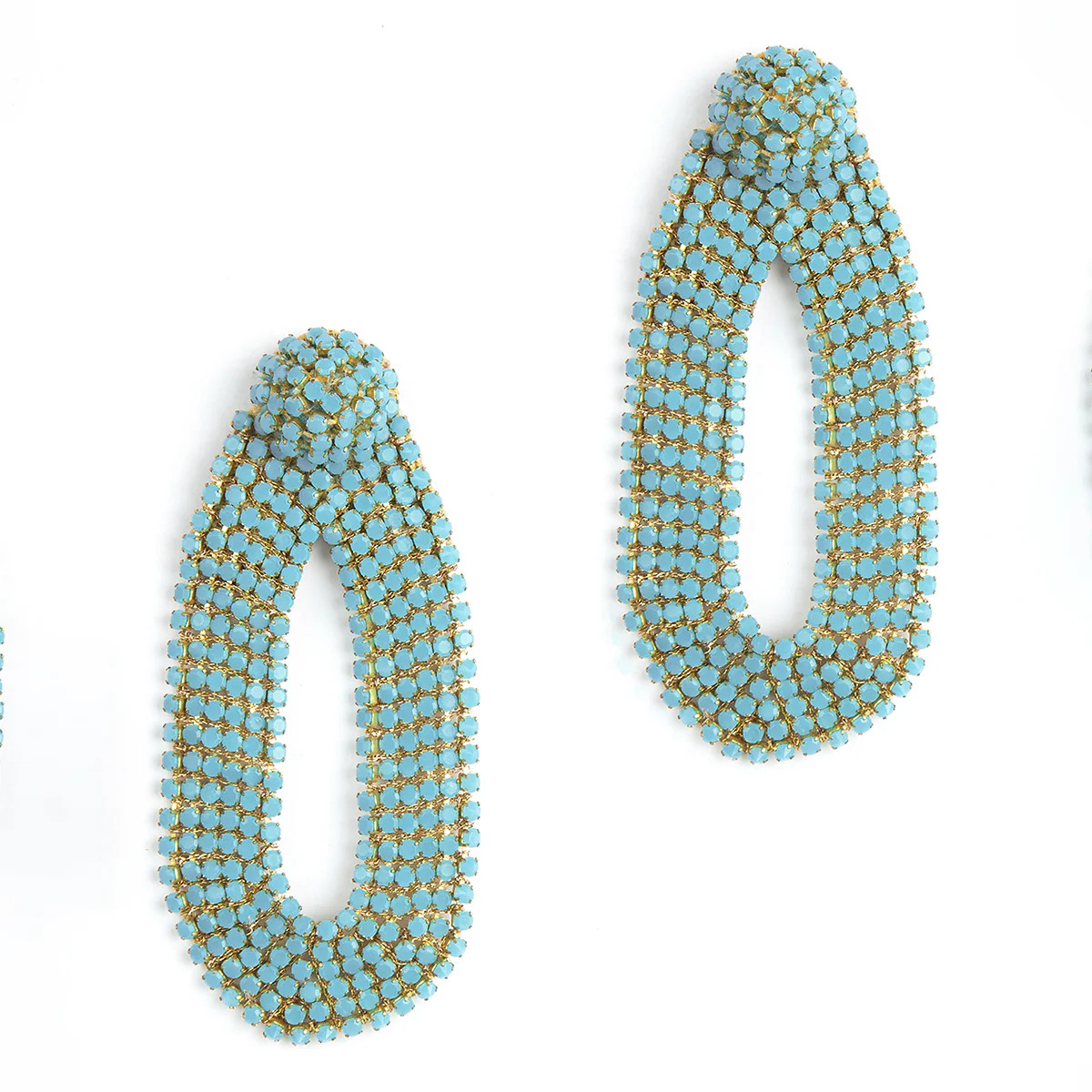 Handmade Bianca Earrings | Beaded Jewelry | Deepa Gurnani