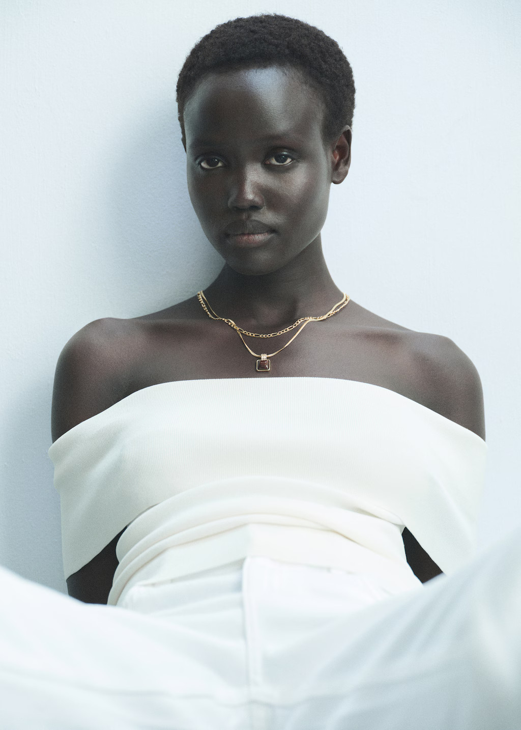 Double pendant necklace - Women | MANGO USA | Mango (US/MX/AU)