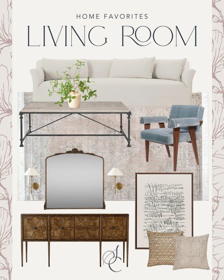Living room favorites!

sofa, rug, coffee table, blue accent chair, console, mirror, sconces, artwork, pillow covers, faux greenery 

#LTKhome #LTKsalealert #LTKstyletip