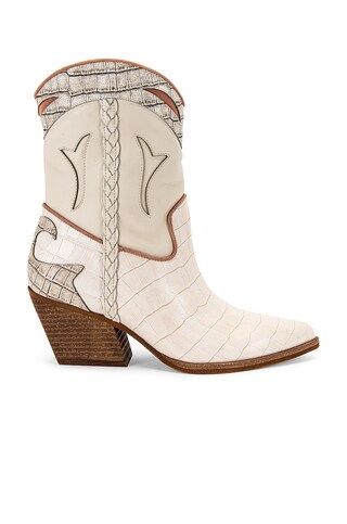 Dolce Vita Loral Boot in Ivory Croco from Revolve.com | Revolve Clothing (Global)