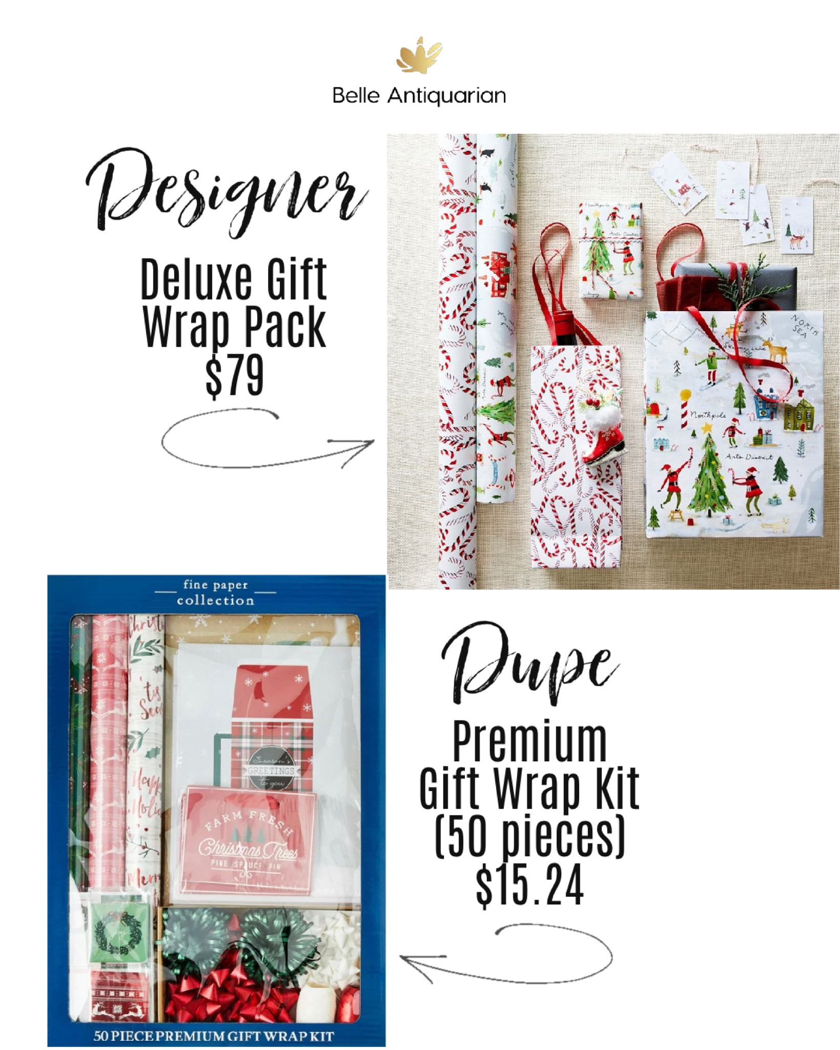 Gift wrap kits make it easy to coordinate Christmas wrappings. Designer or dupe?
🎁🎄

#LTKfamily #LTKHoliday #LTKunder100