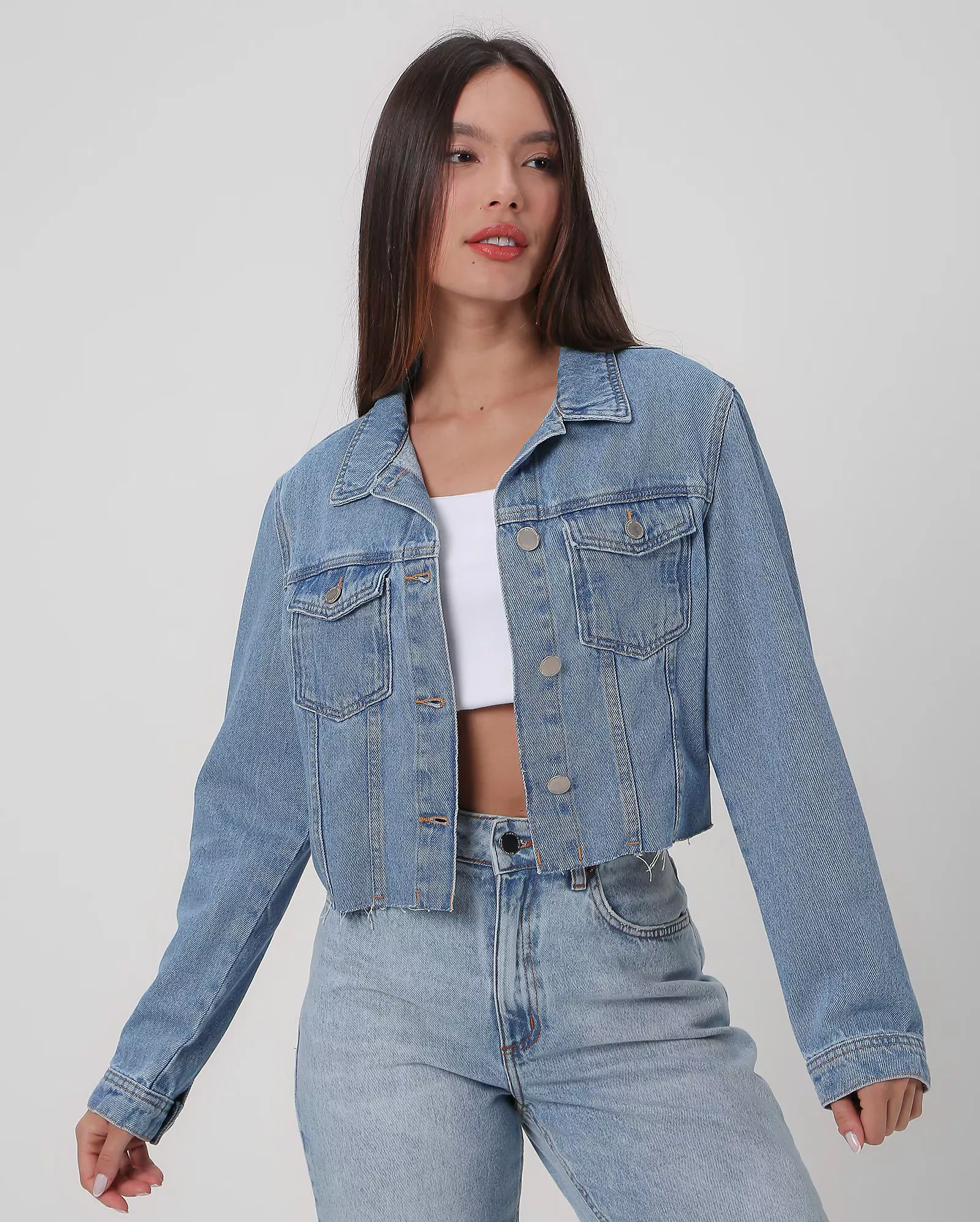 Jaqueta jeans hot sale riachuelo feminina