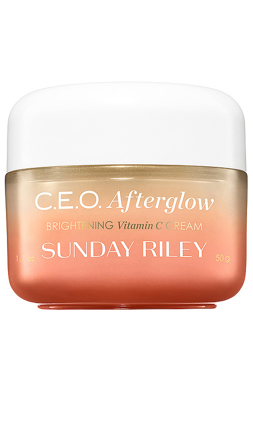 Sunday Riley C.E.O. Afterglow Brightening Vitamin C Cream in Beauty: NA. | Revolve Clothing (Global)