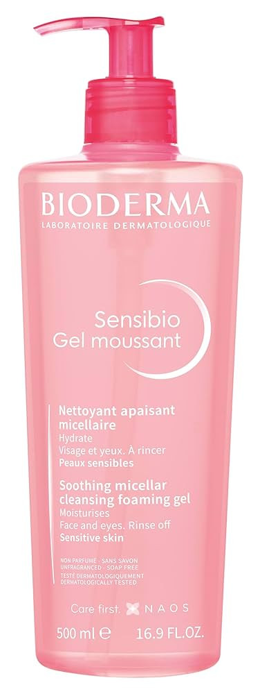 Bioderma Sensibio Foaming Gel Cleansing and Make-Up Removing Refreshing feeling for Sensitive Ski... | Amazon (US)