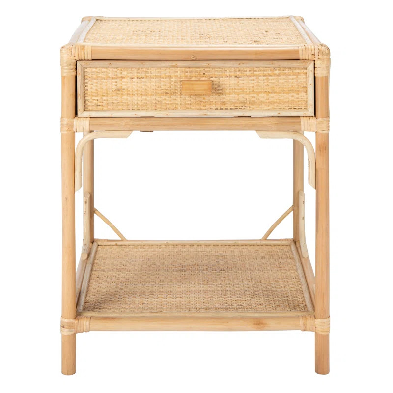 Boatner Wicker / Rattan Nightstand | Wayfair North America