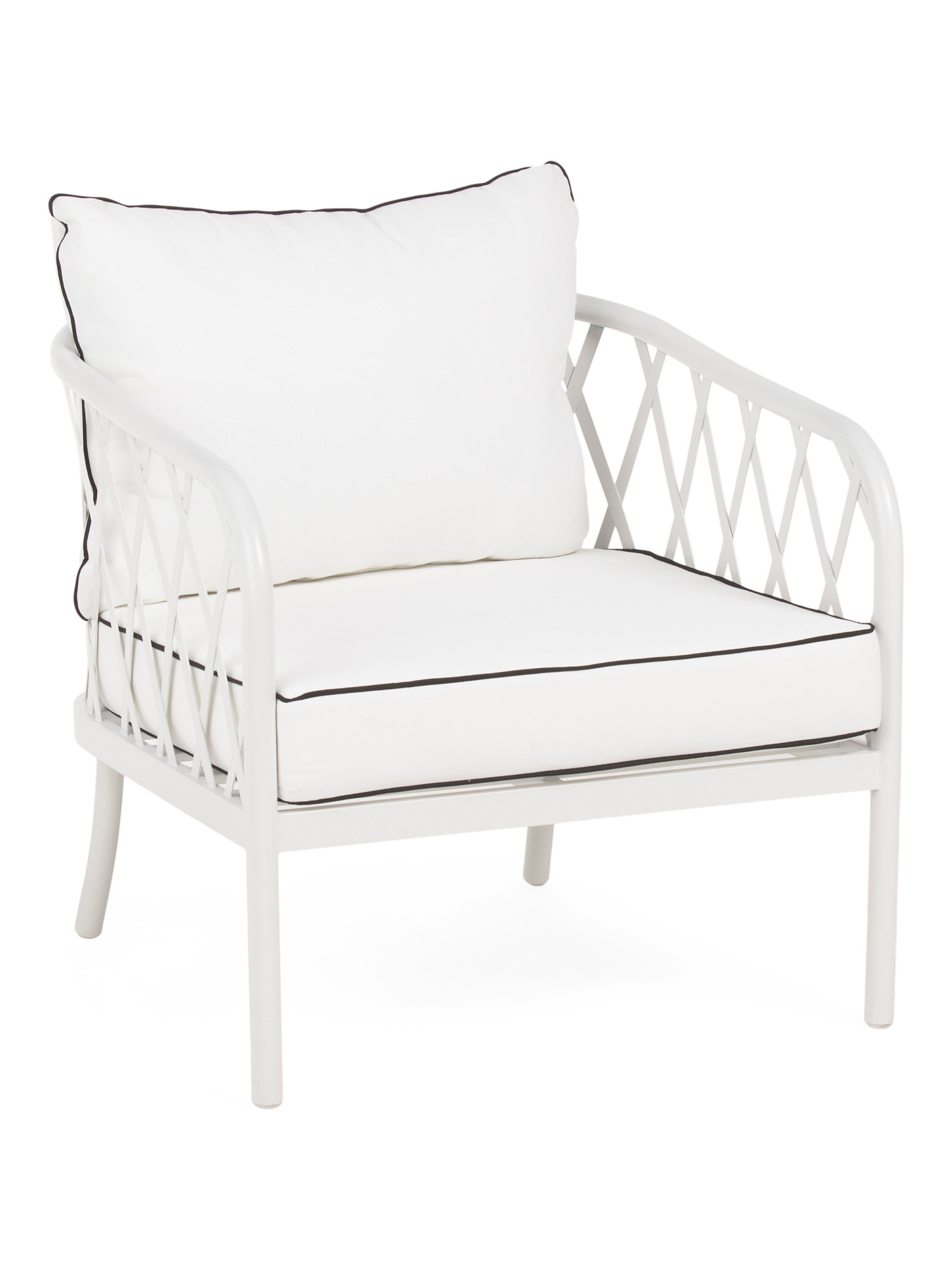 Outdoor Metal Frame Accent Chair | TJ Maxx