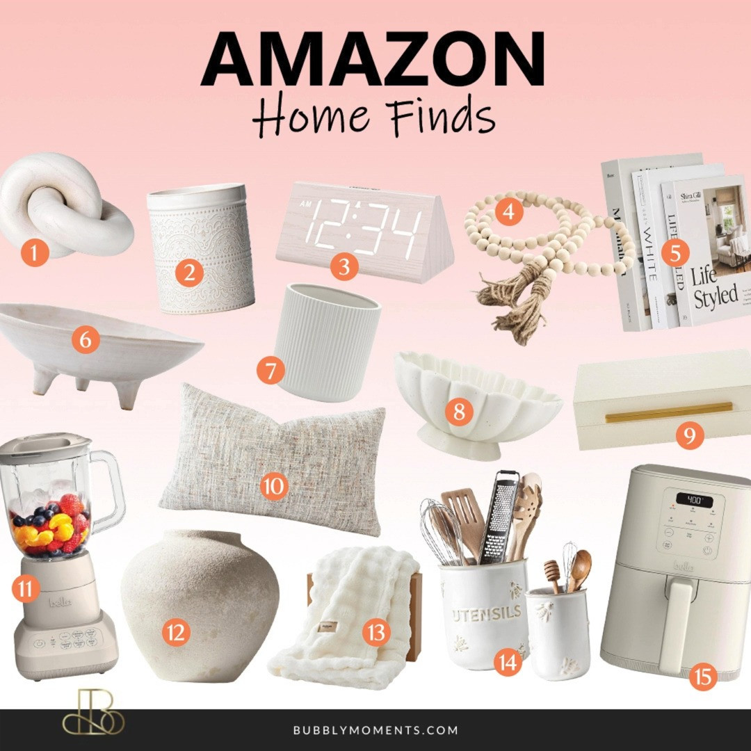 Refresh your space with these Color of the Year Home Finds from Amazon ✨ If you love staying on top of home trends, these pieces are an easy way to update your space with a modern, on-trend feel. From stylish décor accents to practical everyday home essentials, these finds make it simple to bring the Color of the Year into your home without a full makeover. I love how these tones add warmth, depth, and personality while still blending beautifully with neutrals and existing décor. Perfect for the living room, bedroom, kitchen, or home office, these pieces help create a cohesive and elevated look. Save this post for home inspiration, tap to shop your favourites, and give your space a fresh, stylish update you’ll love all year long. 🏡✨
#LTKHome #LTKFindsUnder100 #LTKFindsUnder50 #HomeFinds #AmazonHome #HomeDecor #InteriorTrends #ColorOfTheYear #HomeInspo #InteriorInspo #DecorInspo #ModernHome #TrendingHome #HomeRefresh #StyledHome #CozyHome #DesignInspo #DreamHome 

 