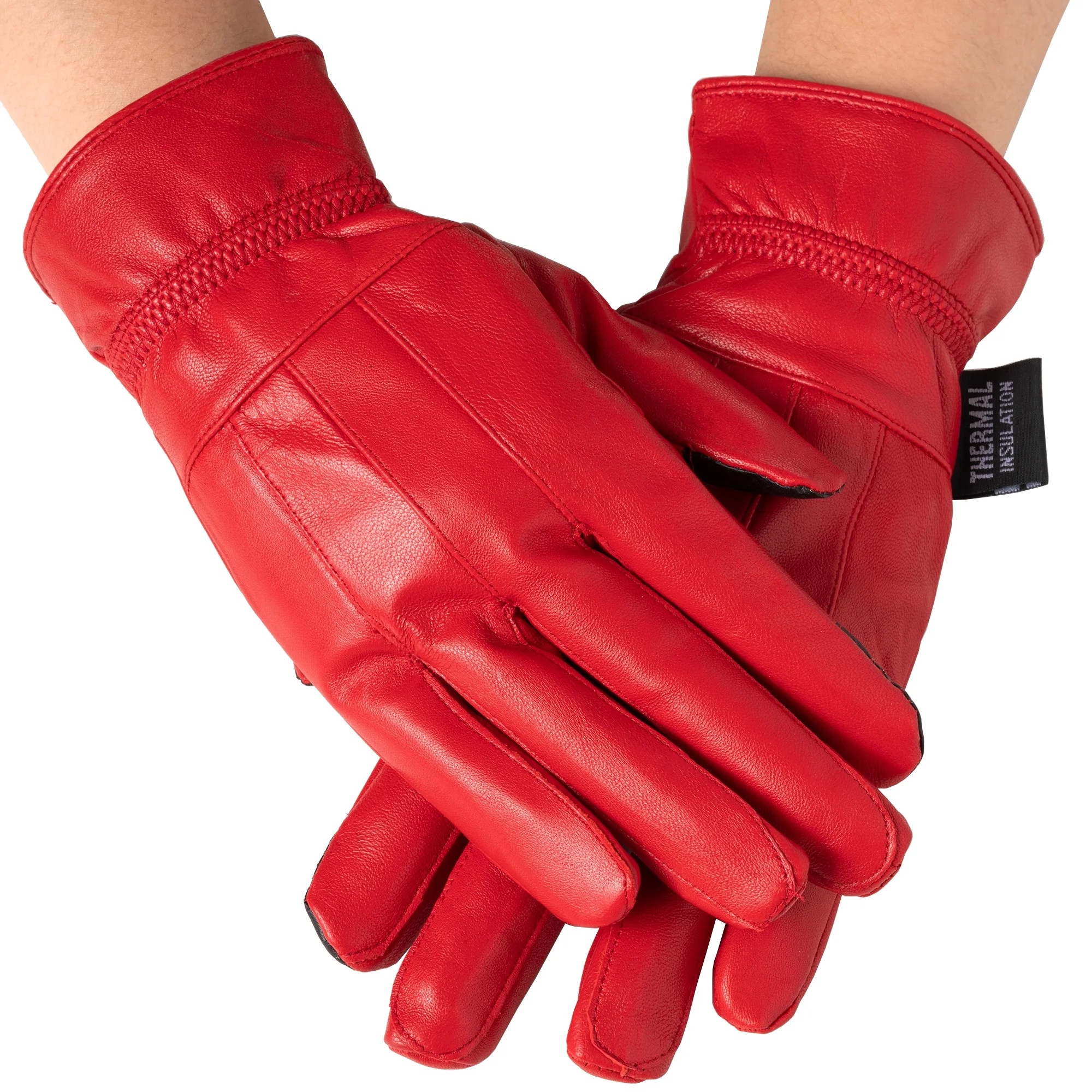 Alpine Swiss Womens Touch Screen Gloves Leather Phone Texting Glove Thermal Warm | Walmart (US)