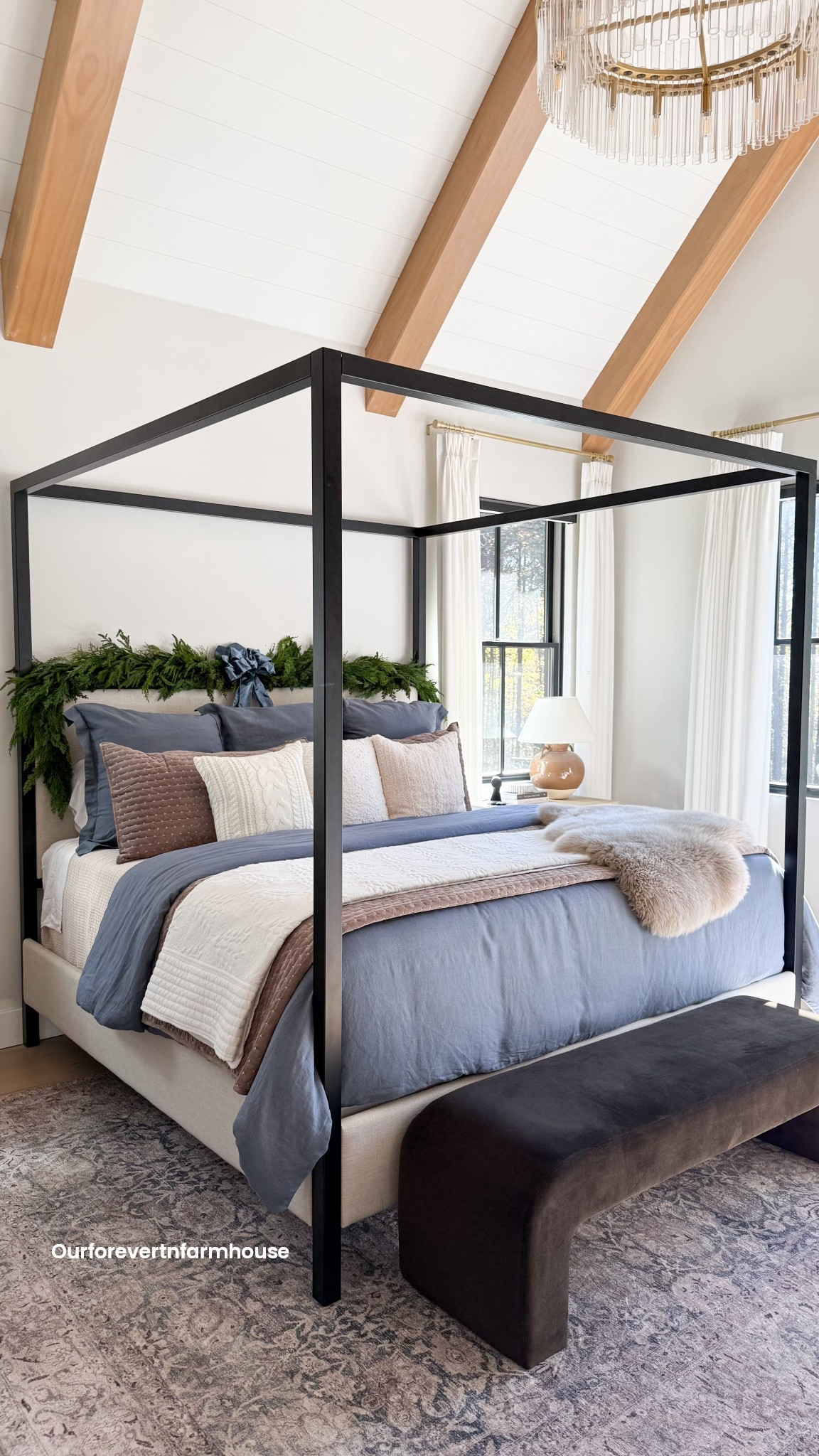 I have a blue Christmas without you. 💙 This denim blue linen duvet mixed with Levtex Home's O Christmas Tree and Cocoa Velvet Stitch quilts gives all the cozy-festive feels. Add a few wintery pillows, and suddenly it's the dreamiest holiday retreat.
#levtexhome #levtexbedding #holidaybedding #cozyhome #holidaydecor #bluechristmas #wintervibes #homefortheholidays #bedroomgoals #holidaymagic #cozyvibes


#LTKSeasonal #LTKHoliday #LTKHome