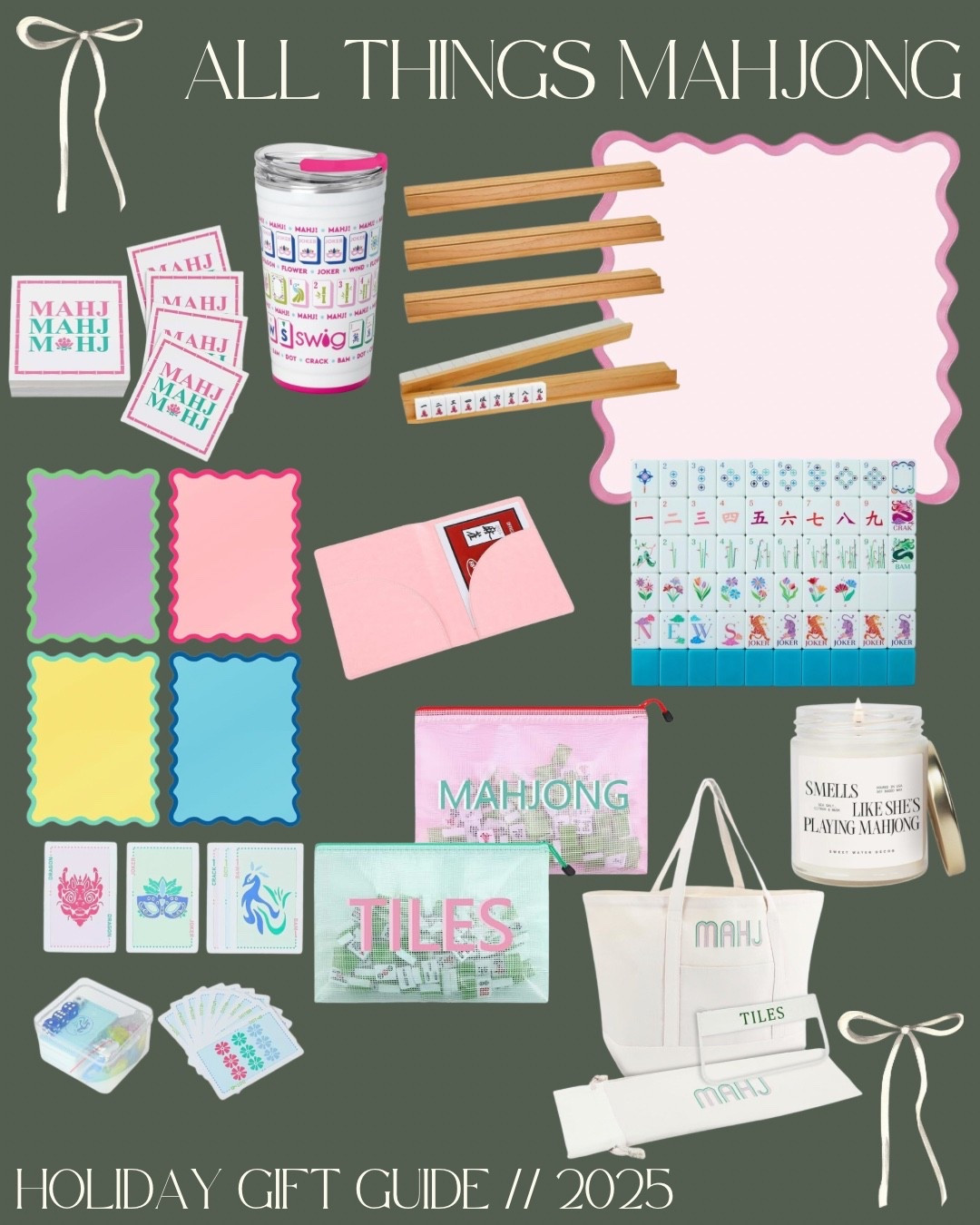 Mahjong sets and gifts 

#LTKGiftGuide #LTKHoliday