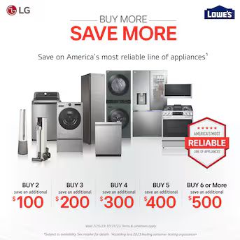 LG 27.6-cu ft Side-by-Side Refrigerator with Ice Maker (Printproof Stainless Steel) | Lowe's