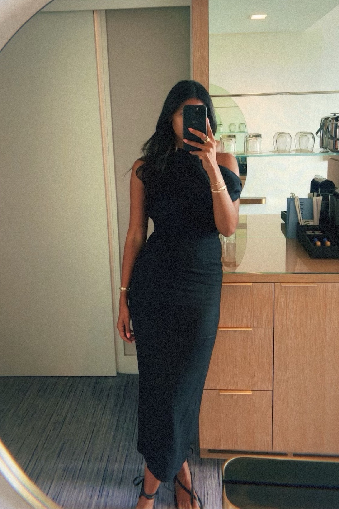 summer black dress 🖤