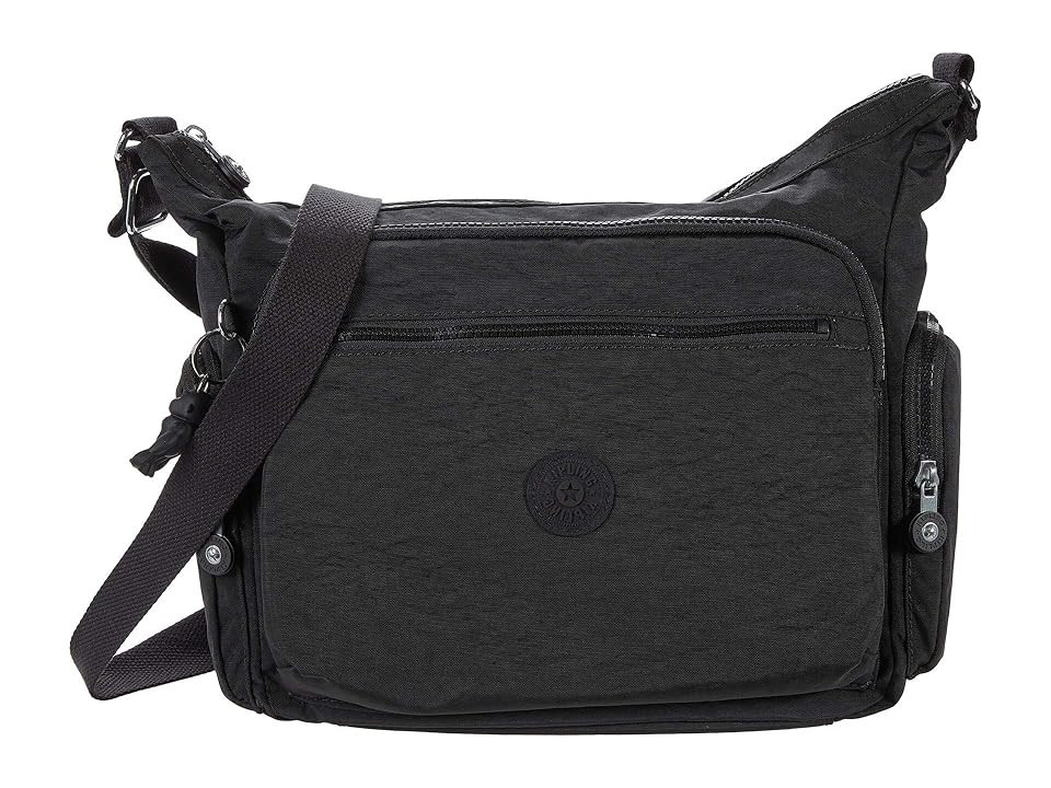 Kipling Gabbie Crossbody Bag Women's Handbags Black Noir, Polyester/Polyamide | Zappos