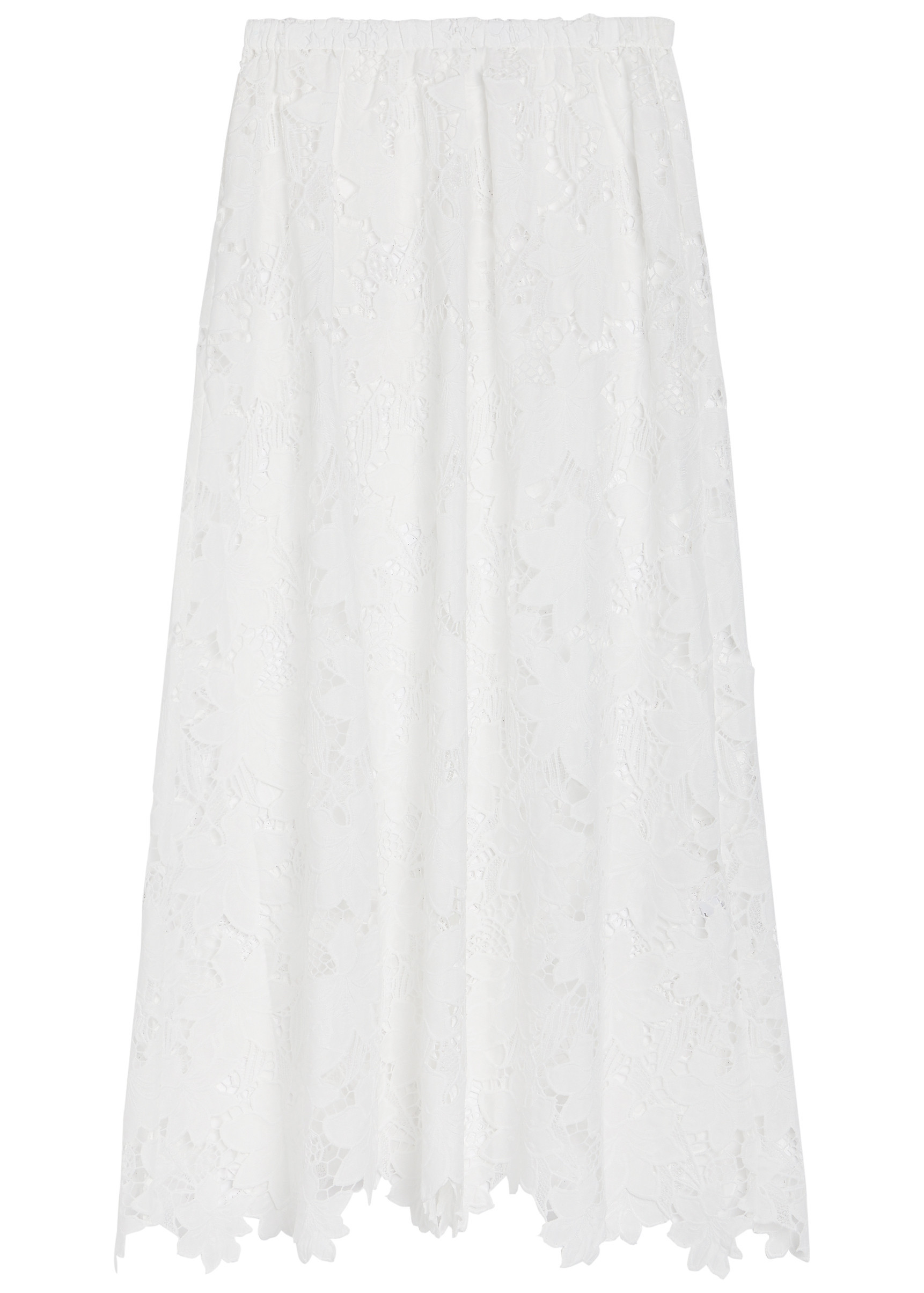 Margaux embroidered guipure-lace maxi skirt | Harvey Nichols
